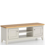 Atlas 2 Door Wide TV Cabinet with Open Shelves