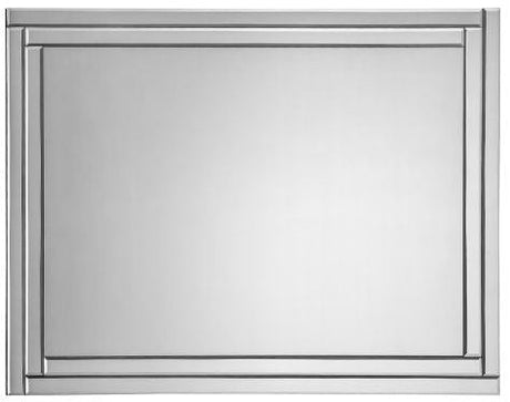 Deco Frameless Wall Mirror - Julian Bowen