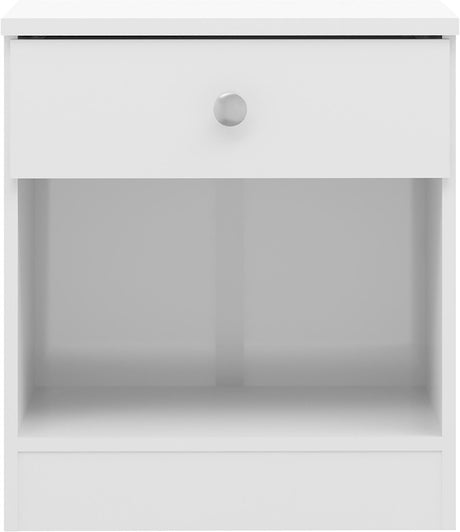 Denver 1 Drawer Bedside - Seconique