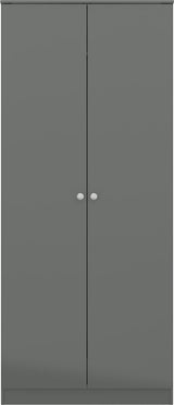 Denver 2 Door Wardrobe 3 Piece Bedroom Set - Seconique