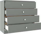 Denver 2 Door Wardrobe 3 Piece Bedroom Set - Seconique