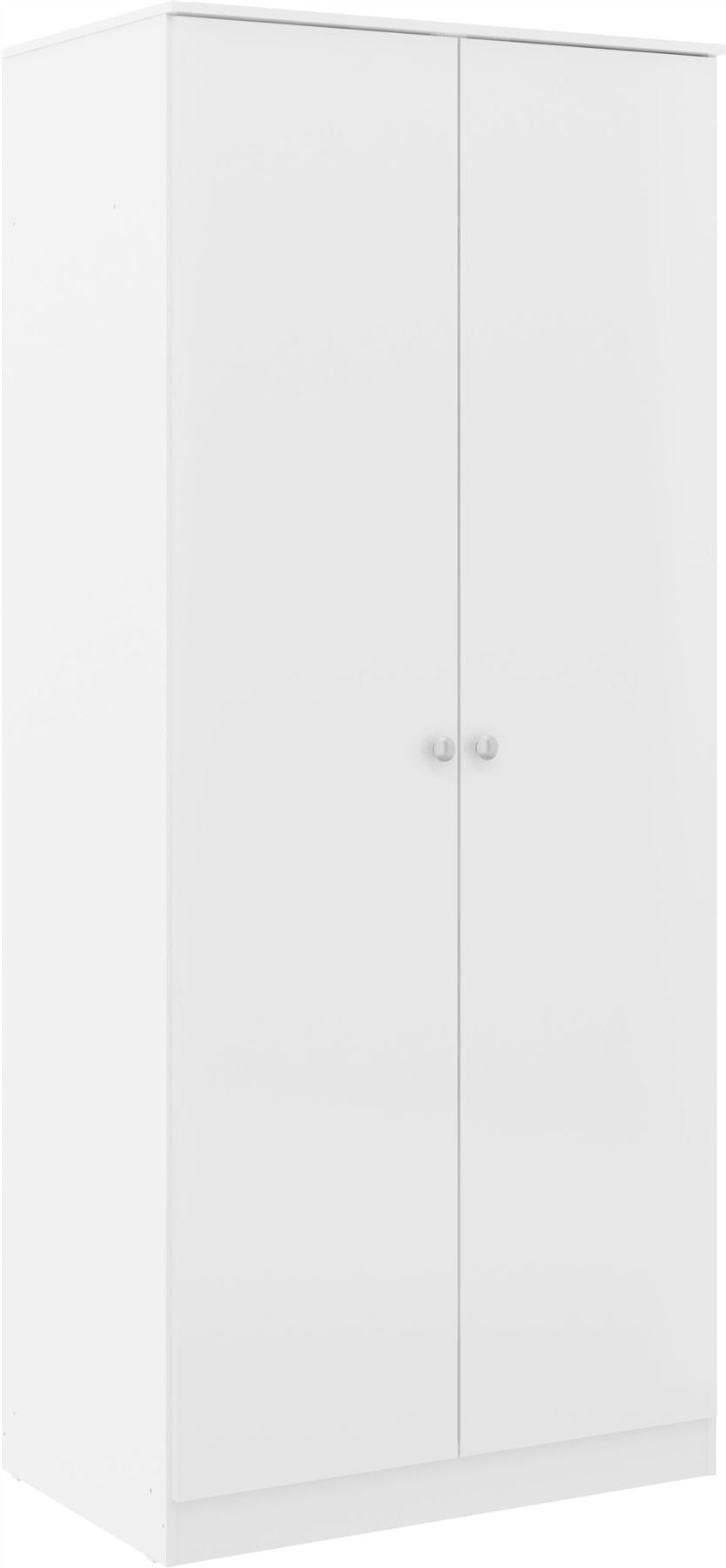 Denver 2 Door Wardrobe 3 Piece Bedroom Set - Seconique