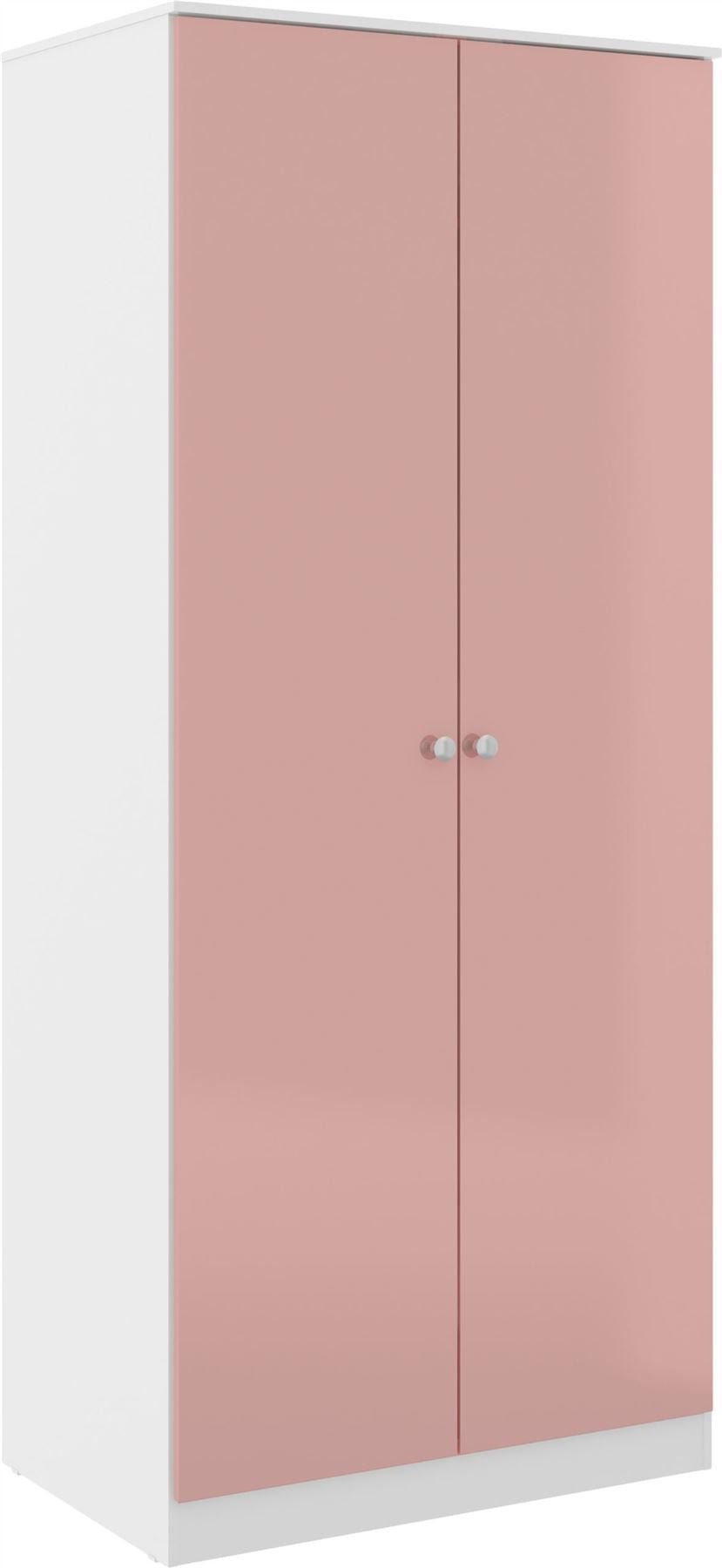 Denver 2 Door Wardrobe 3 Piece Bedroom Set - Seconique