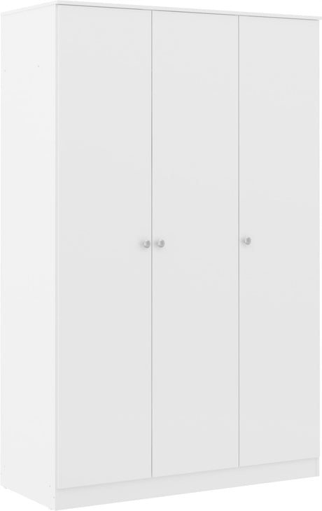 Denver 3 Door Wardrobe 4 Piece Bedroom Set - Seconique