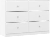 Denver 6 Drawer Chest - Seconique