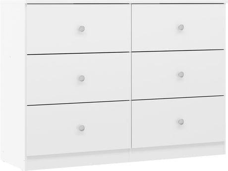 Denver 6 Drawer Chest - Seconique