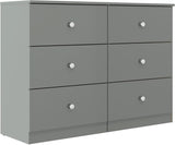 Denver 6 Drawer Chest - Seconique