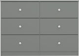 Denver 6 Drawer Chest - Seconique