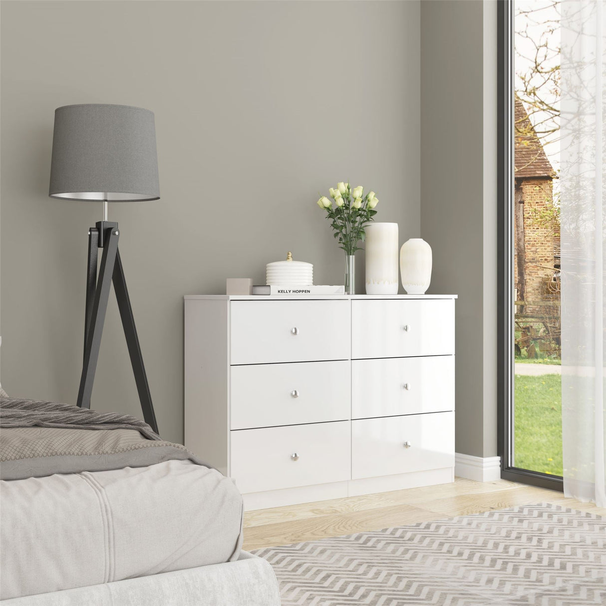 Denver 6 Drawer Chest - Seconique