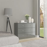 Denver 6 Drawer Chest - Seconique