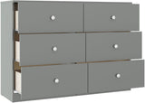 Denver 6 Drawer Chest - Seconique