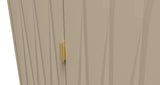 Diamond 2 Door 2 Drawer Wardrobe - Welcome Furniture