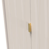 Diamond 2 Door Wardrobe - Welcome Furniture