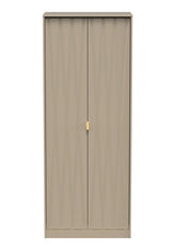 Diamond 2 Door Wardrobe - Welcome Furniture
