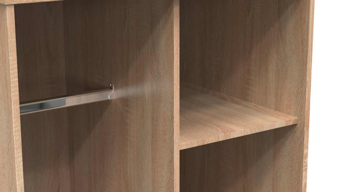 Diamond Open Shelf Wardrobe - Welcome Furniture