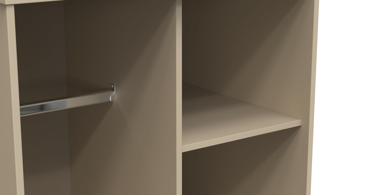 Diamond Open Shelf Wardrobe - Welcome Furniture