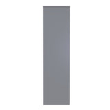 Diego 2 Door 2 Drawer Wardrobe with Black Fittings - Welcome Furniture