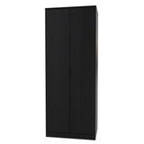Diego 2 Door Wardrobe with Black Fittings - Welcome Furniture