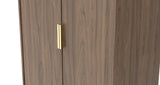 Diego 2 Door Wardrobe with Gold Fittings - Welcome Furniture