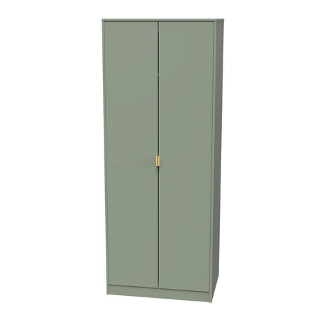 Diego 2 Door Wardrobe with Gold Fittings - Welcome Furniture