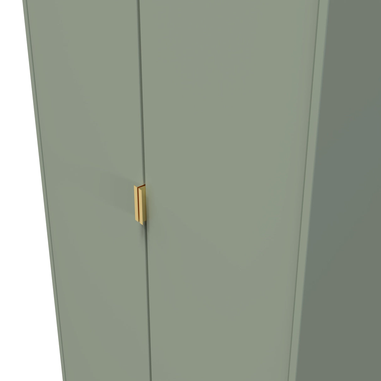 Diego 2 Door Wardrobe with Gold Fittings - Welcome Furniture