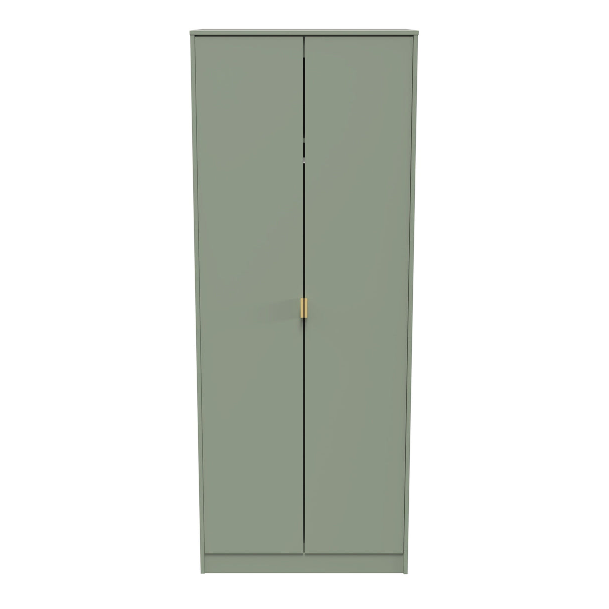 Diego 2 Door Wardrobe with Gold Fittings - Welcome Furniture