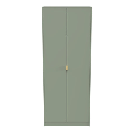 Diego 2 Door Wardrobe with Gold Fittings - Welcome Furniture