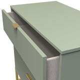 Diego 3 Drawer Chest with Gold Frame Legs - Welcome Furniture