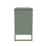Diego 3 Drawer Chest with Gold Frame Legs - Welcome Furniture