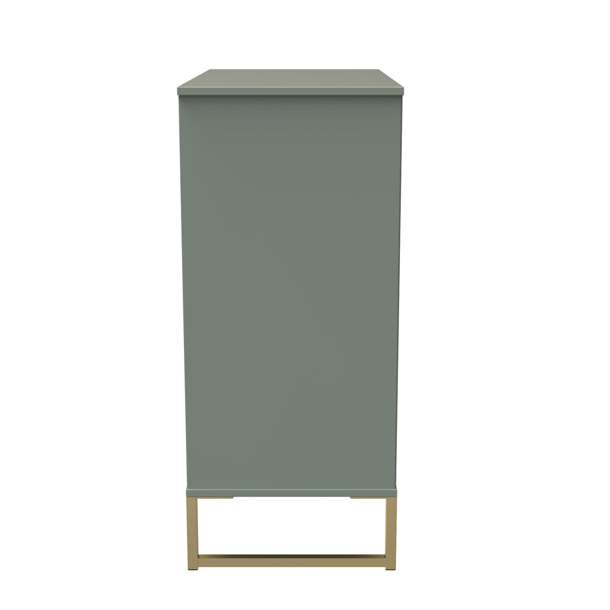 Diego 4 Drawer Chest with Gold Frame Legs - Welcome Furniture