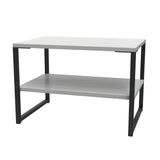 Diego Lamp Table with Black Frame Legs - Welcome Furniture