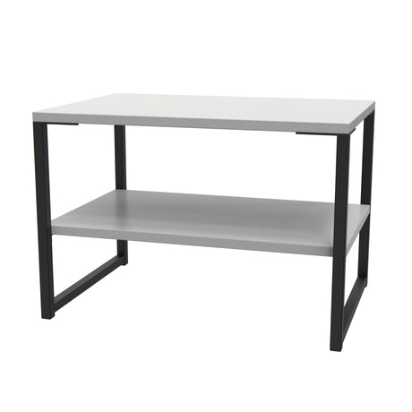Diego Lamp Table with Black Frame Legs - Welcome Furniture