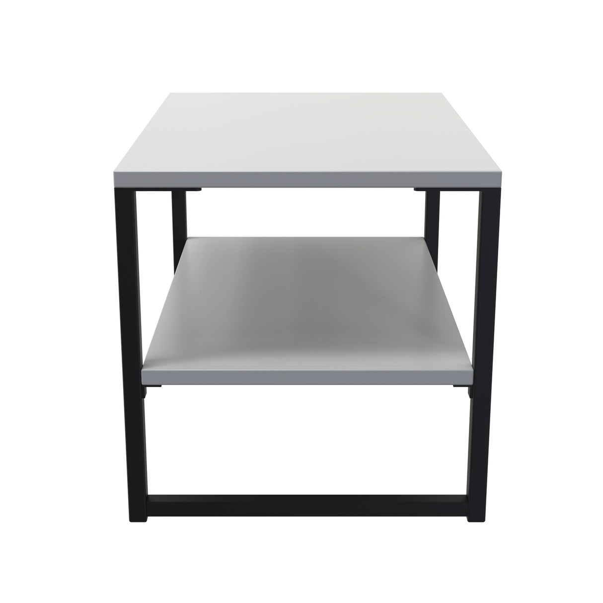 Diego Lamp Table with Black Frame Legs - Welcome Furniture