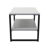 Diego Lamp Table with Black Frame Legs - Welcome Furniture