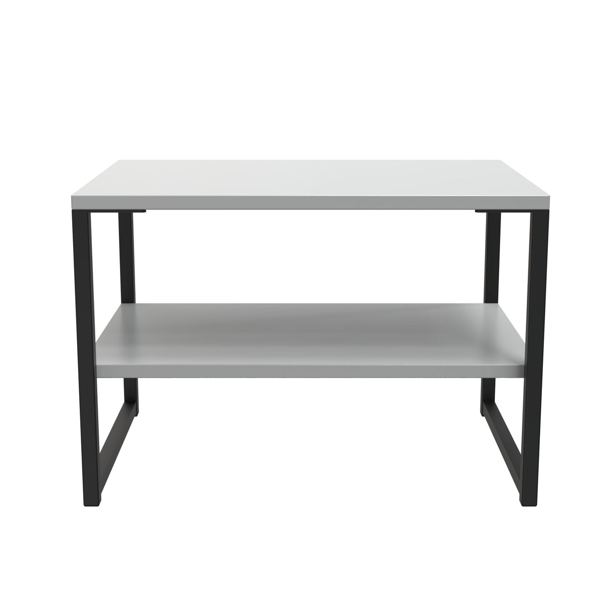 Diego Lamp Table with Black Frame Legs - Welcome Furniture