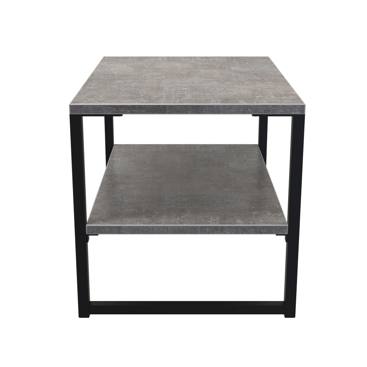 Diego Lamp Table with Black Frame Legs - Welcome Furniture