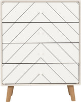 Dixie 4 Drawer Chest - Seconique