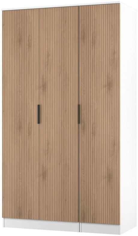 Java Tall 3 Door Triple Wardrobe