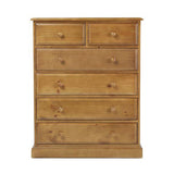 Maple 6 Drawer Tall Chest of Drawers