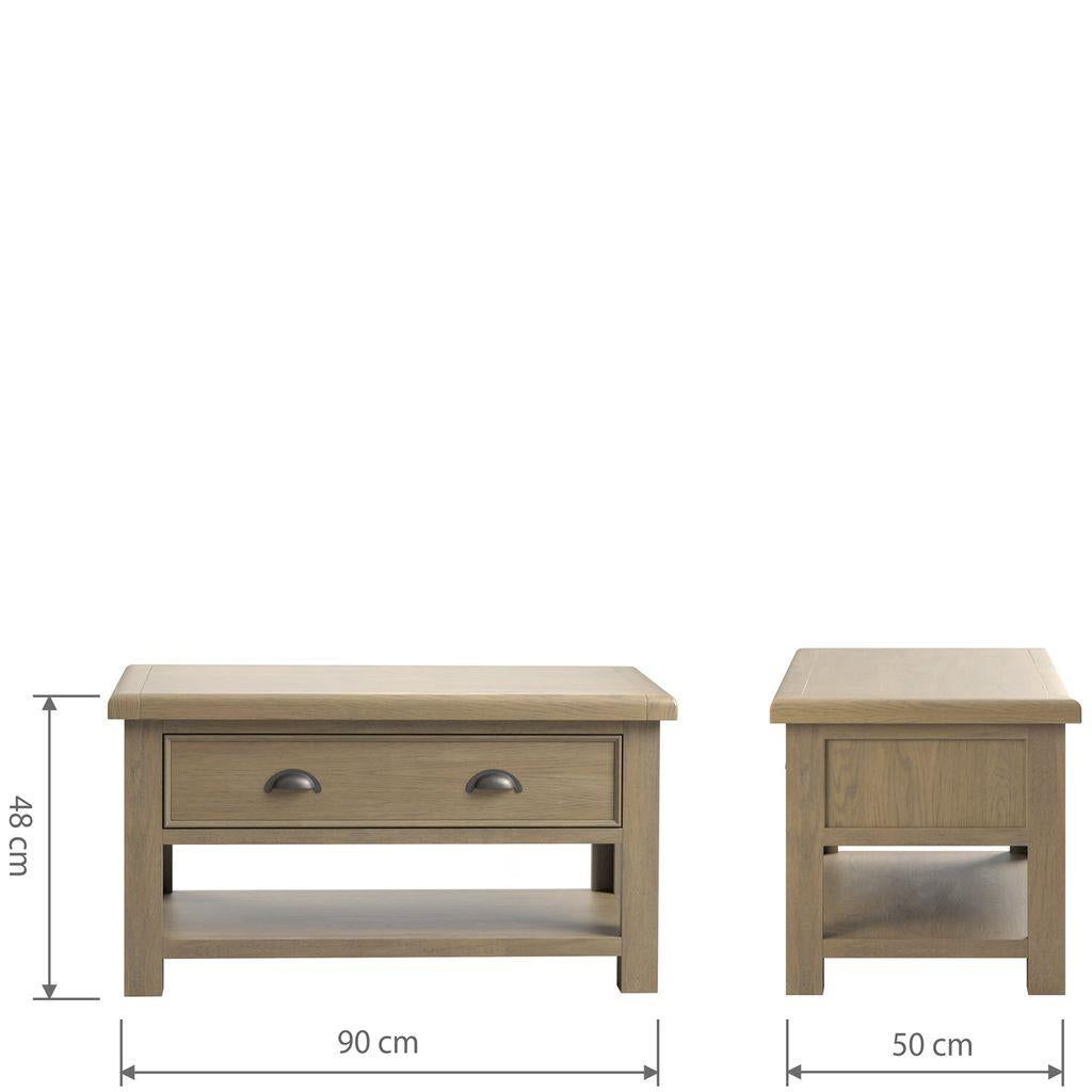 Acadia 1 Drawer Coffee Table