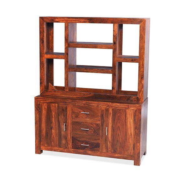 Sequoia 2 Door 3 Drawer Multishelf Kitchen Dresser