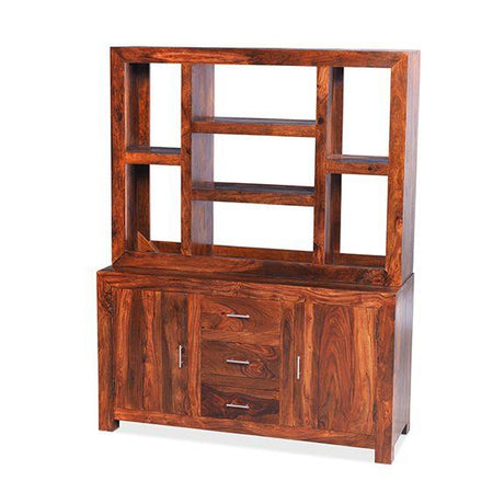 Sequoia 2 Door 3 Drawer Multishelf Kitchen Dresser