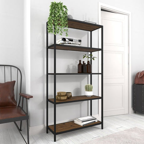 Ealing Vintage Pine 5 Tier Bookcase - LPD