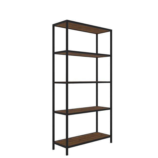 Ealing Vintage Pine 5 Tier Bookcase - LPD