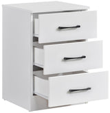 Paddington 3 Drawer Bedside Table