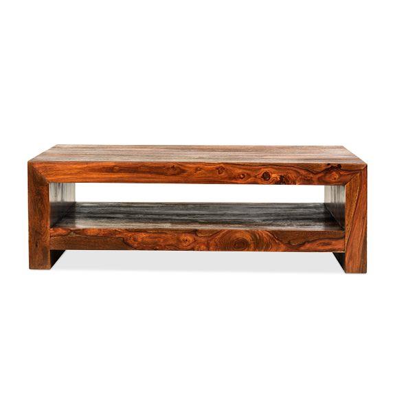 Sequoia Open Shelf Contemporary Coffee Table