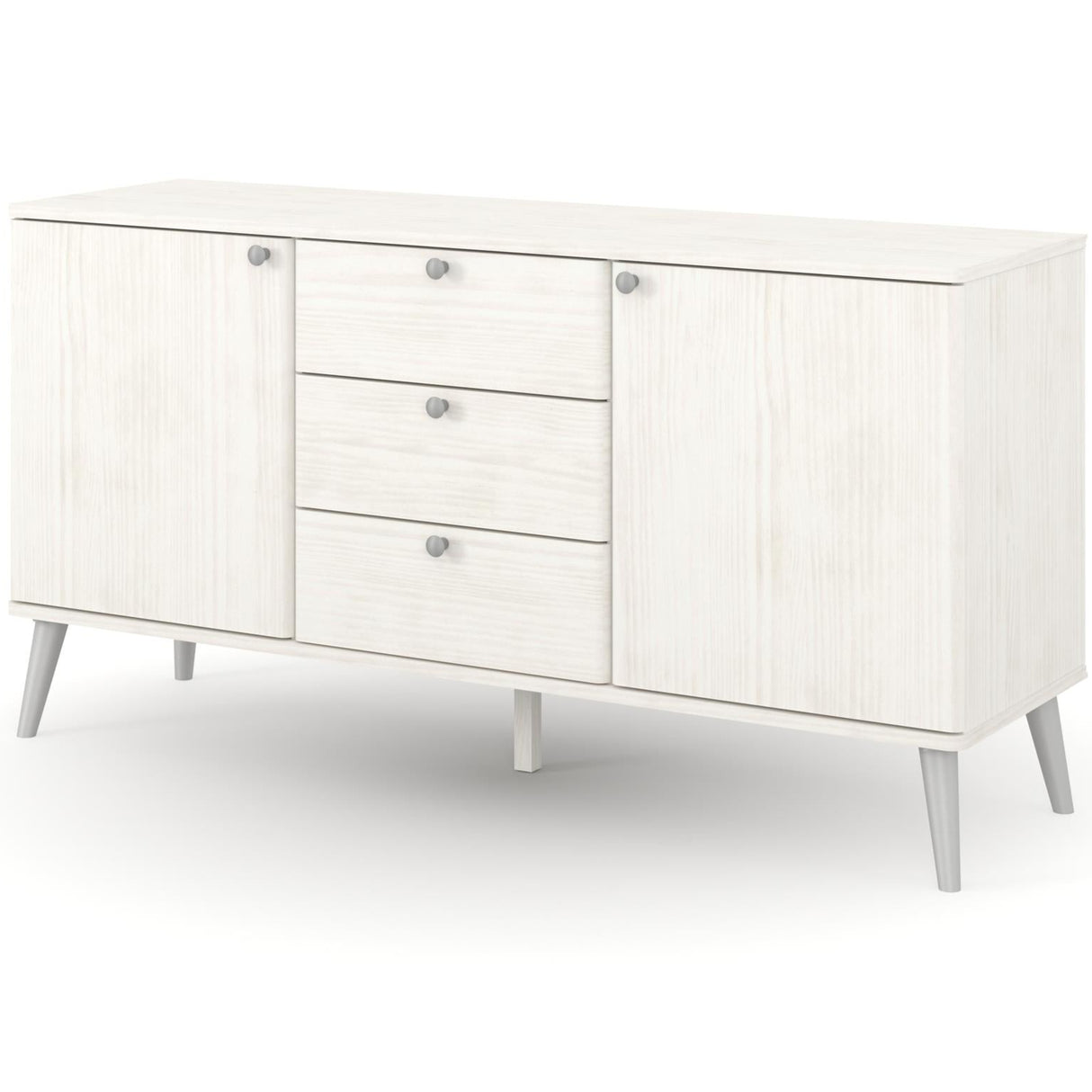 Augusta Curved 2 Door 3 Drawer Sideboard