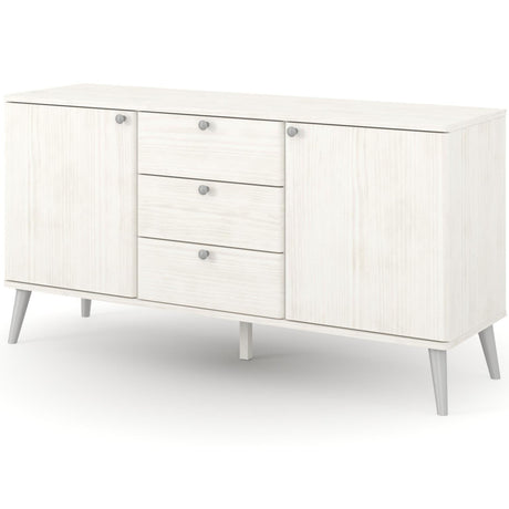 Augusta Curved 2 Door 3 Drawer Sideboard