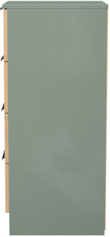 Java 4 Drawer Bedside Table