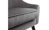 Elliot Velvet Arm Chair - Julian Bowen